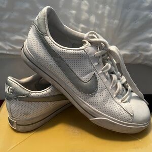 Nike White and Gray Sneakers